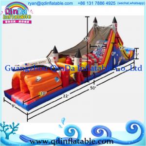 Wholesale 2015 Enjoy adult inflatable obstacle course for sale,inflatable playground from china suppliers