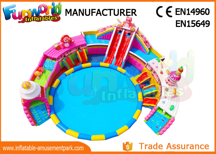 Wholesale Gorilla Water Wonderland Inflatable Water Theme Park Air Tight from china suppliers