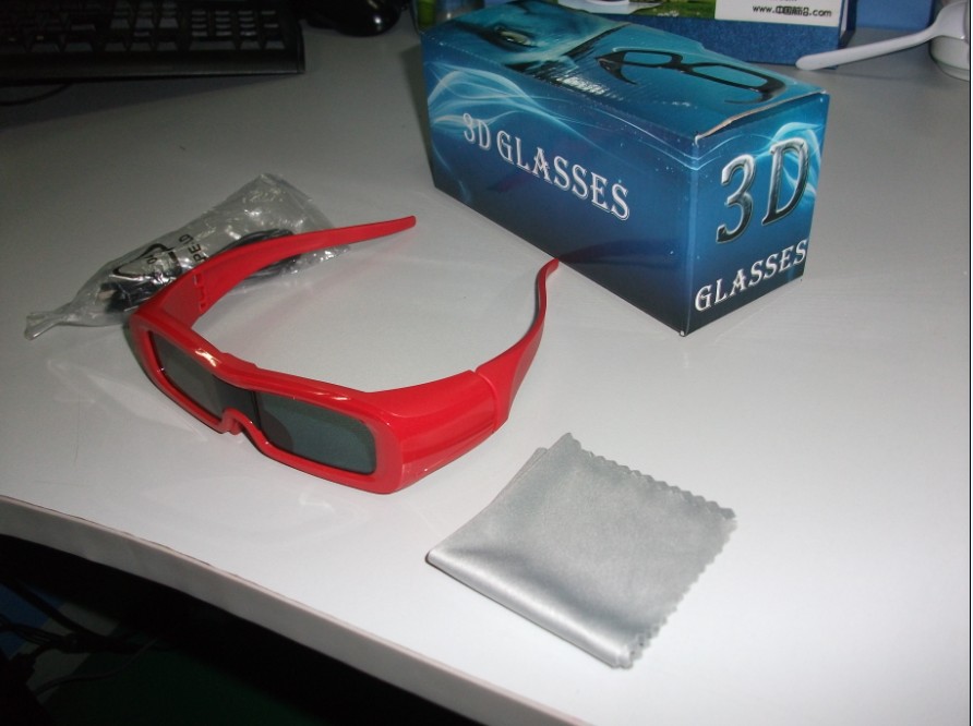 Wholesale Sony LG Universal Active Shutter 3D Effect Glasses With IR Receiver from china suppliers