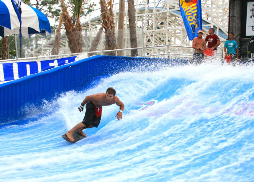 Customized Flow Rider Wave Fiberglass Surfing Machine Amusement for Water Park