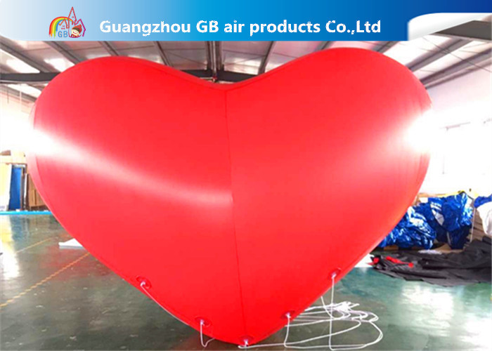 Wholesale Giant Inflatable Holiday Decorations Hanging Heart Helium Balloons from china suppliers