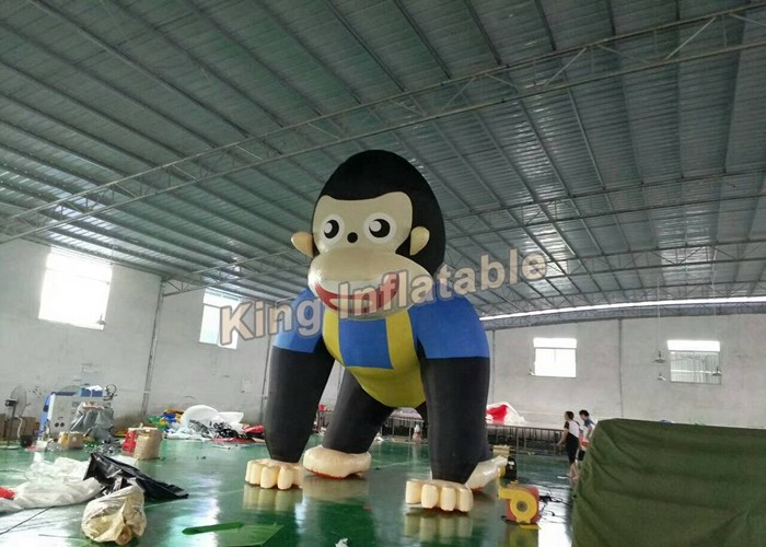 Wholesale Giant 6m High Event  Inflatable Monkey / Inflatable Animal Cartoon For Advertising from china suppliers