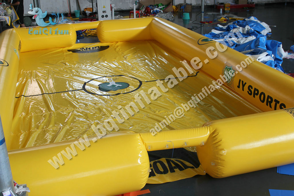 Buy cheap Inflatable water soccer field,football playground from wholesalers