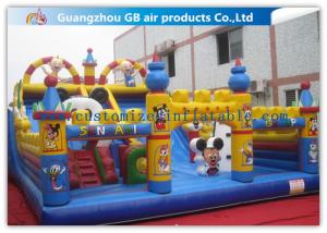 Wholesale Commercial Inflatable Amusement Park Castles / Kids Toys Mickey Mouse Bounce House from china suppliers