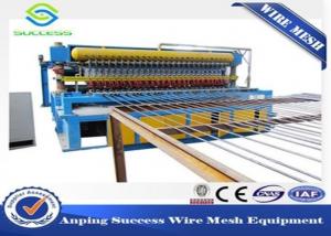 Wholesale Multi Function Wire Mesh Equipment , Reinforcing Bar Wire Mesh Weaving Machine from china suppliers