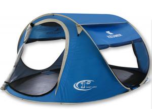 Wholesale Convenient Pop Up Beach Tent , Instant Camping Tents With Sunshade Cover from china suppliers