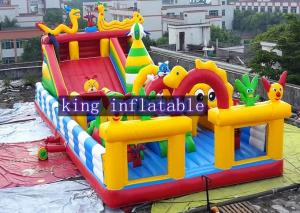 Wholesale Inflatable Disney Amusement Park With Mickey Mouse And Donald Duck from china suppliers