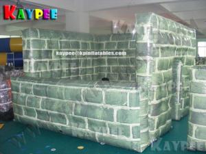 Wholesale Inflatable paintball Bunker Buidling,digital printing Deluxe Tactical Field,KPB030 from china suppliers