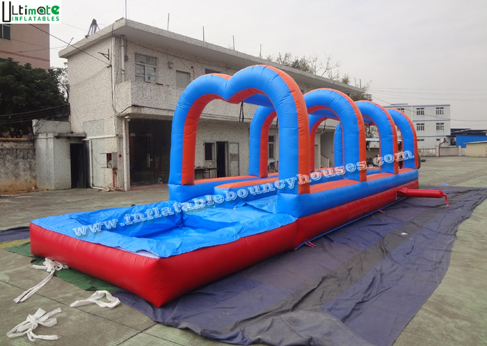 Quality Giant bouncy inflatable slip and slide the city for sales from Sino Inflatables for sale