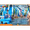 Buy cheap Funworld Large Inflatable Water Slide With Swimming Pool Pvc Tarpaulin from wholesalers