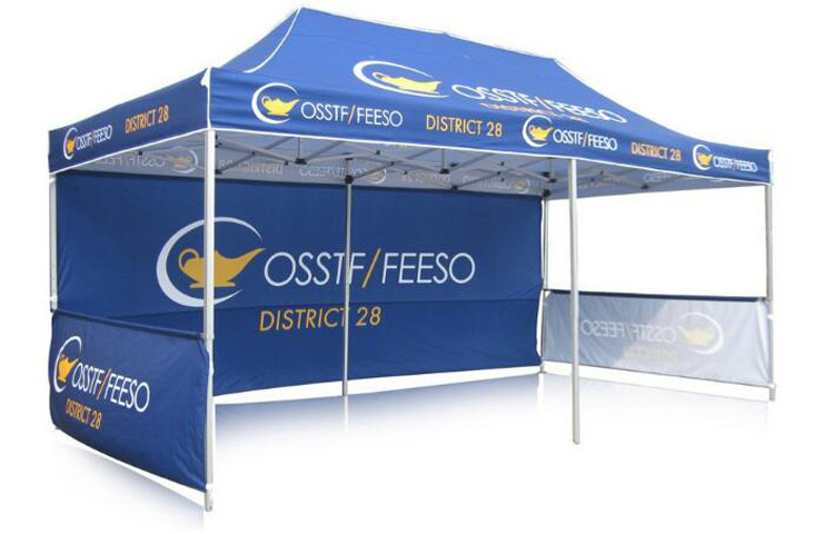 Wholesale Advertising Pop Up Canopy Tent With Sides , Customized Instant Gazebo Marquee Tent from china suppliers