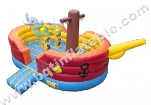 Wholesale Commercial Inflatable pirateship bouncer,Inflatable boat bouncer from china suppliers