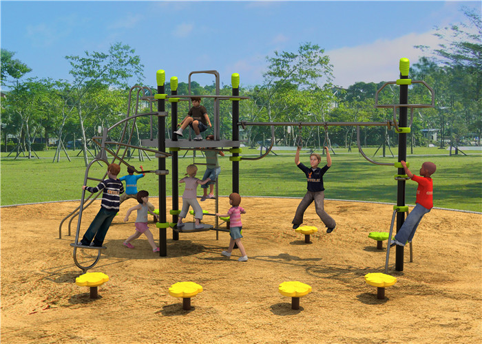 Quality Galvanized Steel Outdoor Play Equipment Outdoor Physical Equipment For Kids for sale
