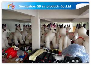 Wholesale PVC Airtight White Inflatable Dog 2.2m High For Advertisement ODM from china suppliers