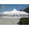 Buy cheap Polygon Large Span Pagoda Party Tent Glass Walls Lightweight Pagoda Wedding Tent from wholesalers