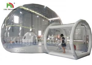 Wholesale 6m Diameter Transparent Inflatable Bubble Tent With Tunnel For Outdoor Camping Rent from china suppliers