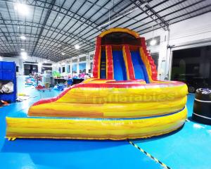 Wholesale Adult Outdoor Inflatable Water Slides Playground Jumping Castle from china suppliers