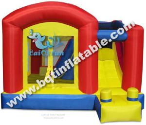 Wholesale Inflatable princess combo,inflatable bounce with slide,Digital printing combo from china suppliers