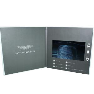Wholesale Business Gift 5"IPS Screen Video Brochure ,Video Brochure Card ,Lcd Video brochure Card with 210x165mm UV brochure print from china suppliers
