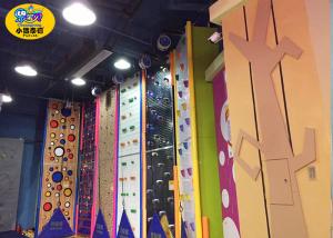 Wholesale Commercial Indoor Kids Rock Climbing Wall High Strength Steel Frame And Plate from china suppliers