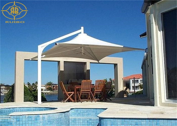 Wholesale PVDF Coated Tensile Membrane Structure Lightweight For Swimming Pool from china suppliers