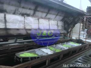 Wholesale Mixed Camo Colors Roto Molded Plastic Kayak , LLDPE / HDPE Rotomolded Catamaran from china suppliers
