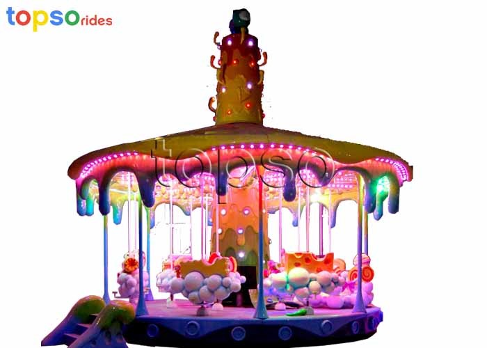 Wholesale Kids Candy Merry Go Round Ride16 Seat 6M Diameter  For Outdoor Playground from china suppliers