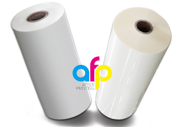 Wholesale 3 Inch Core Pressure Sensitive Laminating Film , Soft Pet Polyester Film from china suppliers