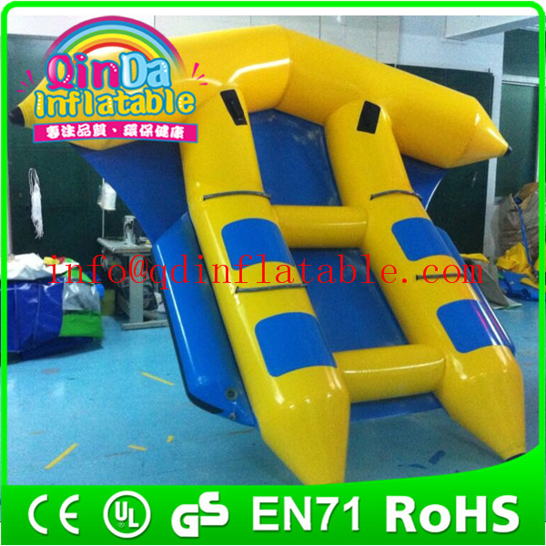 Wholesale Funny inflatable flyfish boat water park boat for leisure water sport game from china suppliers