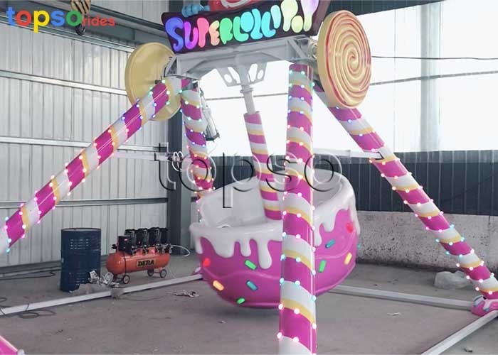 Wholesale Kids Attraction 5 Seat Super Lollipop Pendulum Amusement Rides Outdoor Playground from china suppliers