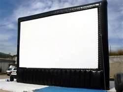 Quality Advertising giant Inflatable Movie Screen, outdoor projection movie screenings for disply for sale