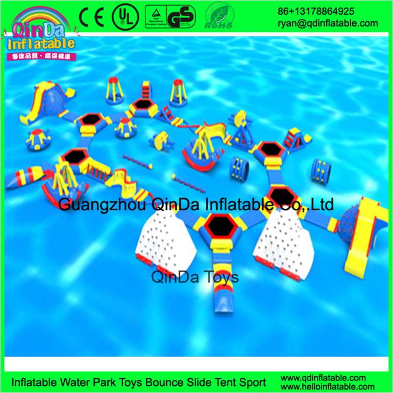 Wholesale Giant inflatable water park/Summer games for adult/used water park slides for sale from china suppliers