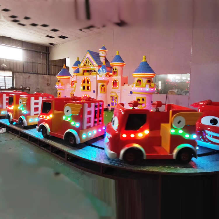 Wholesale Kids Play Equipment Fire Fighting Ride With Beautiful Decorative House from china suppliers
