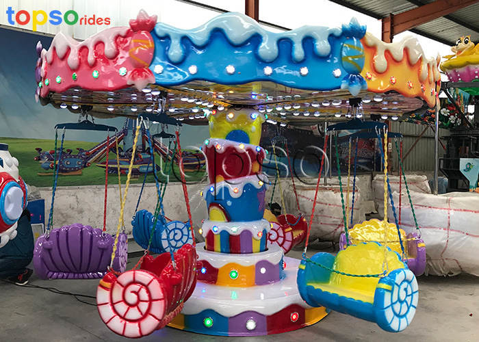 Wholesale Shopping Mall Mini Flying Chair , Fairground Candy For Five Year Olds from china suppliers