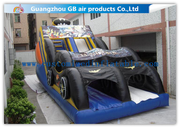 Wholesale Funny Bat Backyard Water Slide Inflatable , Bounce House Water Slide For Kids from china suppliers