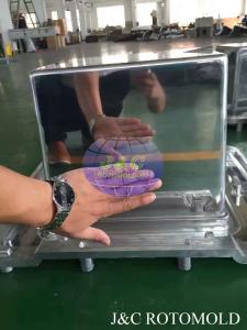 Aluminum Block Rotomoulding Moulds With Mirror Surface Treatment For Cooler
