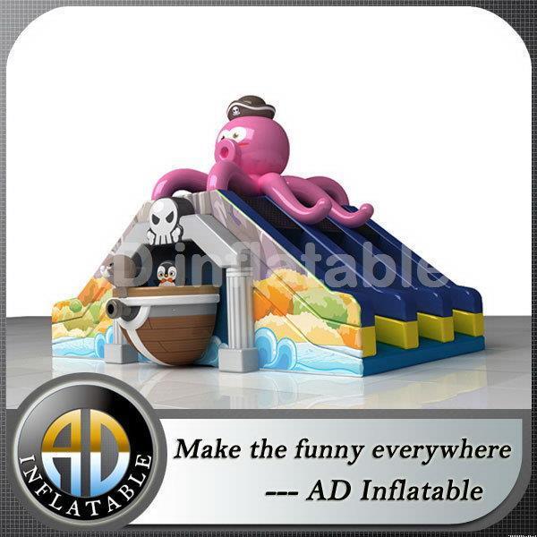 Commercial grade cheap inflatable octopus slide