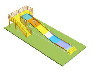 Wholesale Kids' slide,wide slide ,Water Slides For Aqua Park Fiberglass Material from china suppliers