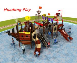 Wholesale Pirate Ship Style Water Slide And Interesting Outdoor Sports Equipment from china suppliers
