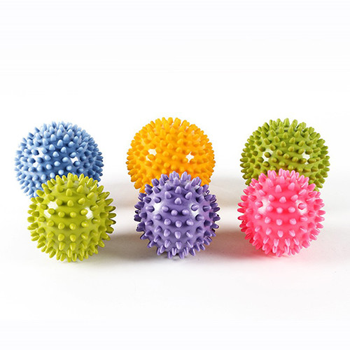 Wholesale Pilates Spiky Massage Ball PVC Foot Trigger Point Stress Relief Yoga Massager from china suppliers