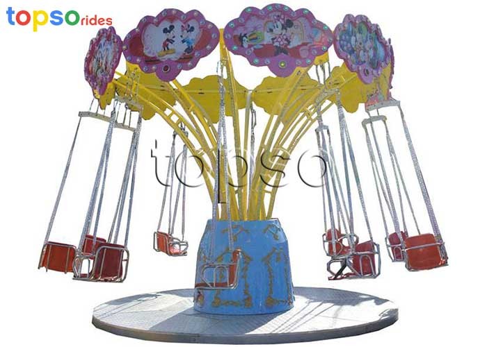 Wholesale 380V Carnival Flying Chair Ride12 Seat FRP Material Corrosion Resistance from china suppliers