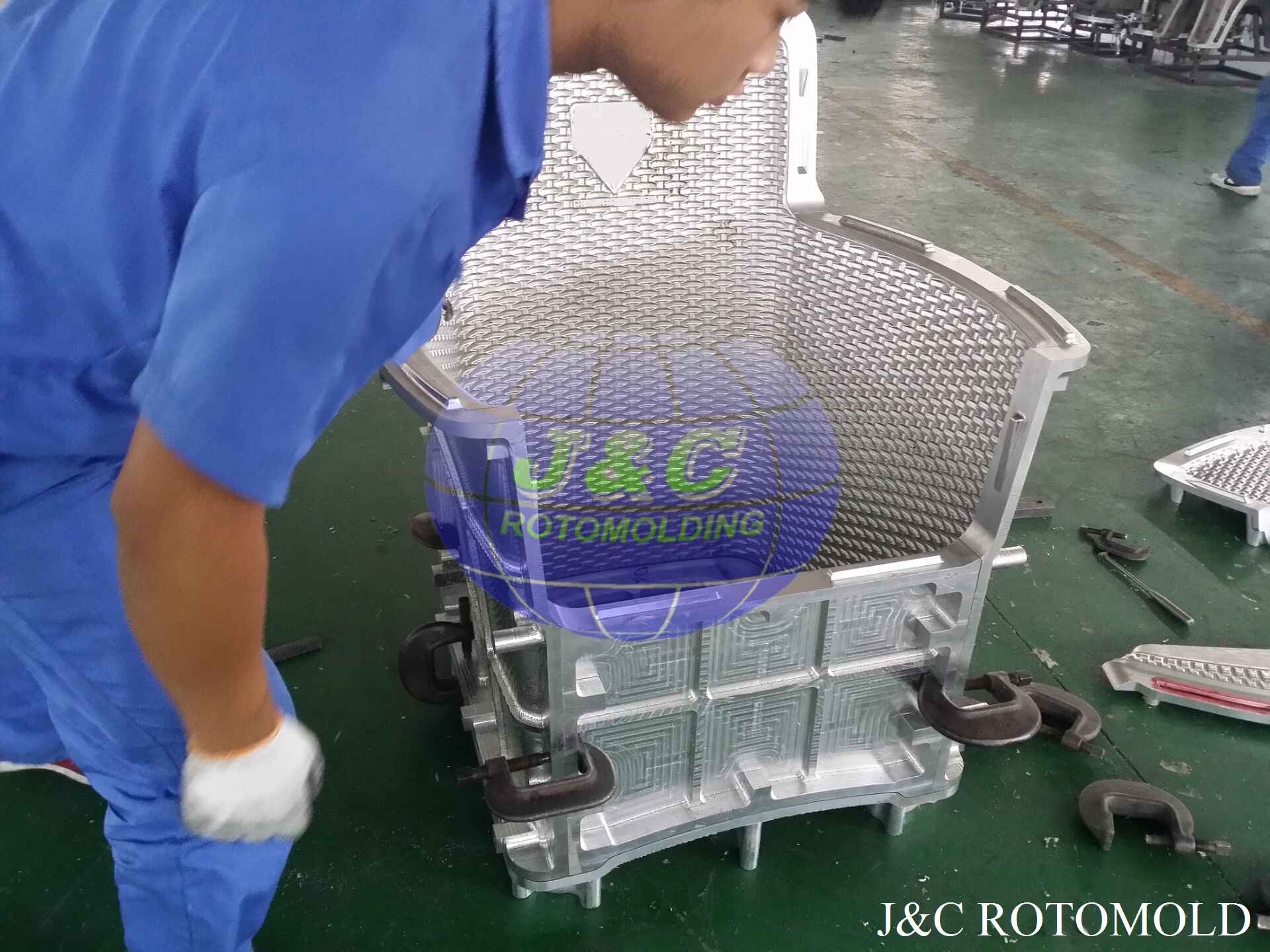 Wholesale Plastic Products Made By Rotational Moulding , Rantan Chair Rotomoulding Moulds from china suppliers