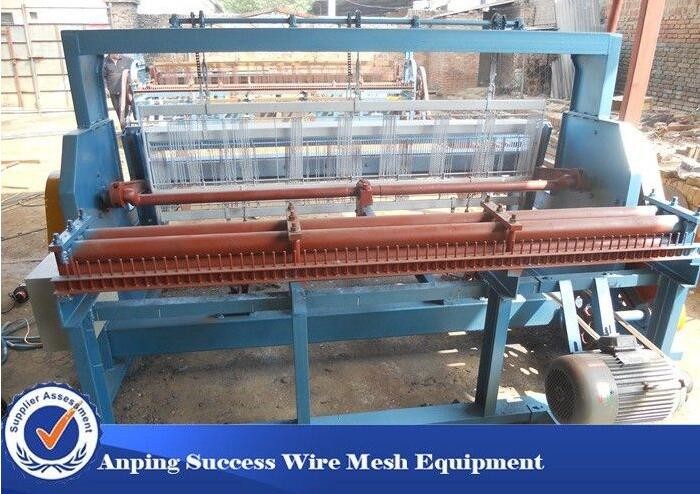 Wholesale Woven Technique Wire Mesh Crimping Machine Adjustable Width 2 - 20mm Mesh from china suppliers