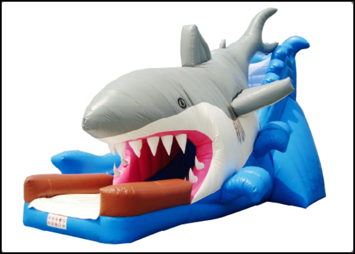 Wholesale Large Giant Commercial Shark Bouncy Castle with Slide for Kids Shark Inflatable Bouncy Playground from china suppliers