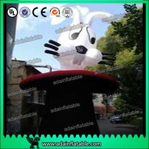 Wholesale Outdoor Christmas Lovely Inflatable Rabbit For Advertisement 210D Oxford Cloth from china suppliers