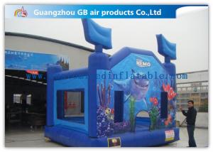 Wholesale Blue Ocean Commercial Inflatable Bouncy Castle Kids Jumping Castle For Amusement Park from china suppliers