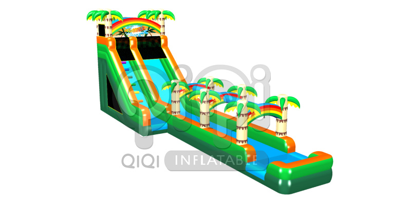 Wholesale Tropical Rapids Water Slide With Slip from china suppliers