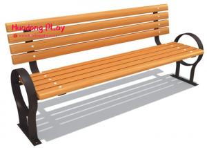 Wholesale Backyard Wooden Outdoor Park Benches With Back Element School Household Use from china suppliers