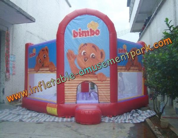 Quality Professional Kids Bimbo Commercial Bouncy Castle , Inflatable Jumping Castle for sale