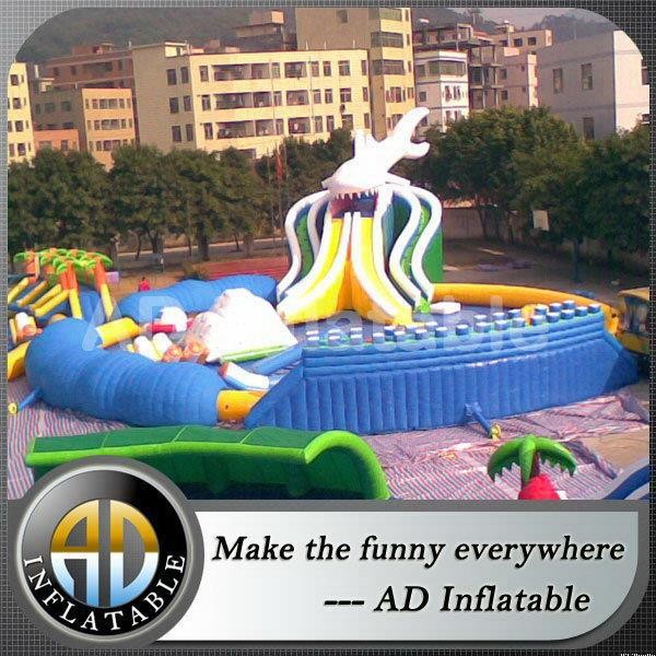 Wholesale Giant shark inflatable water park from china suppliers